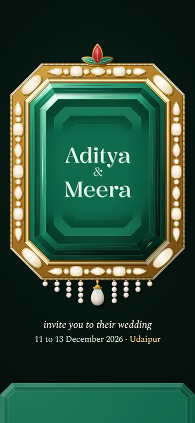 The case gone and the names on the emerald